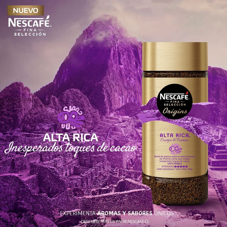 Café NESCAFÉ® FINA SELECCIÓN ORIGINS Alta Rica Frasco 100g Pack X3-2