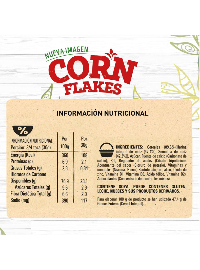 Cereal CORN FLAKES 480g X3 Cajas-1