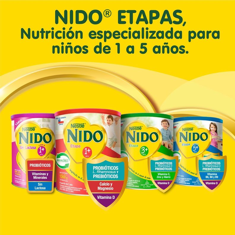 Leche Nido 3+ Protectus® 1350g Pack X4-4