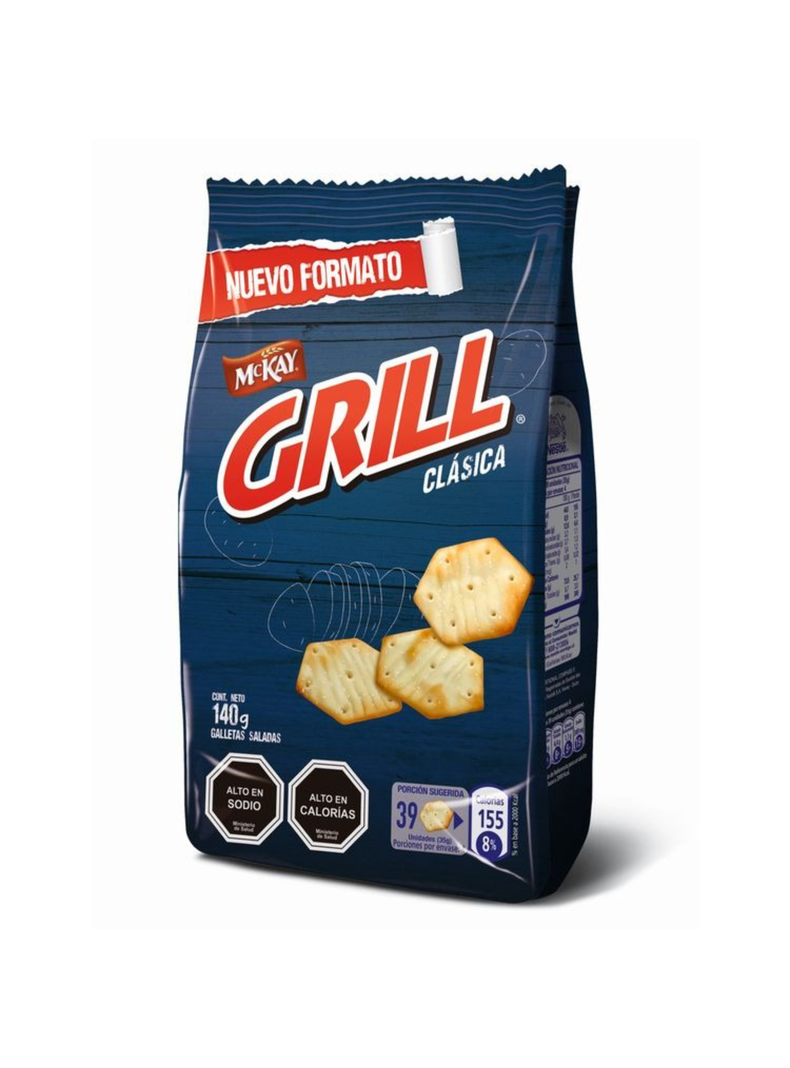 Galleta GRILL® Clásica 140g Pack X5-0