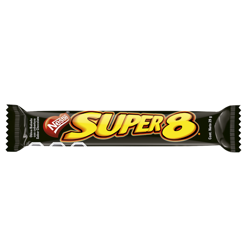 Oblea bañada SUPER 8® Caja 24x29g X3 Cajas-1