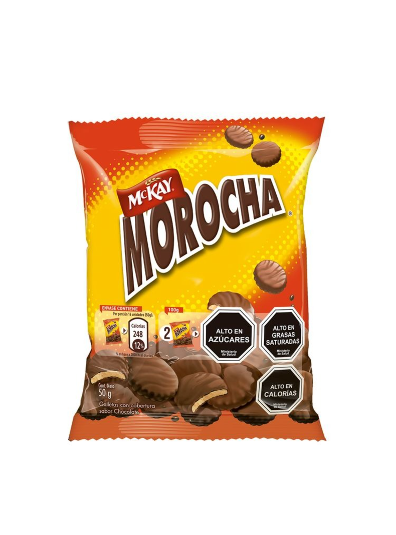 Galleta bañada MOROCHA® 50g X20-0