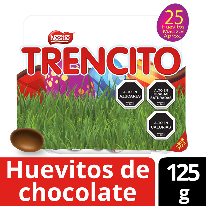 Huevitos de Pascua TRENCITO® Bandeja chocolates 125g-0
