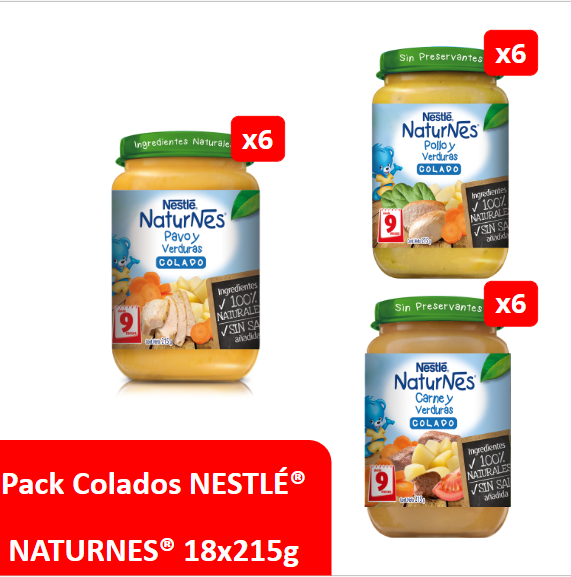 Pack Colados NESTLÉ® NATURNES® 18x215g-0