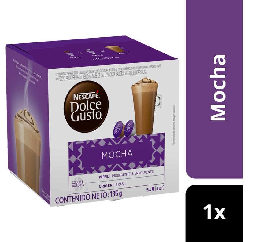 Café NESCAFÉ DOLCE GUSTO® Mocha 10 Cápsulas-1