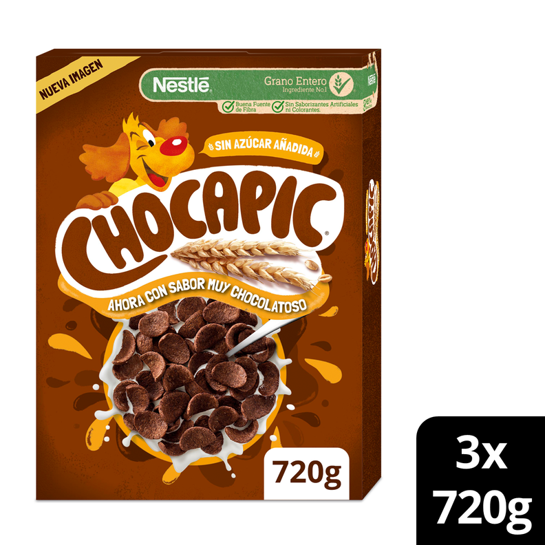 Cereal CHOCAPIC 720g X3 Cajas-0