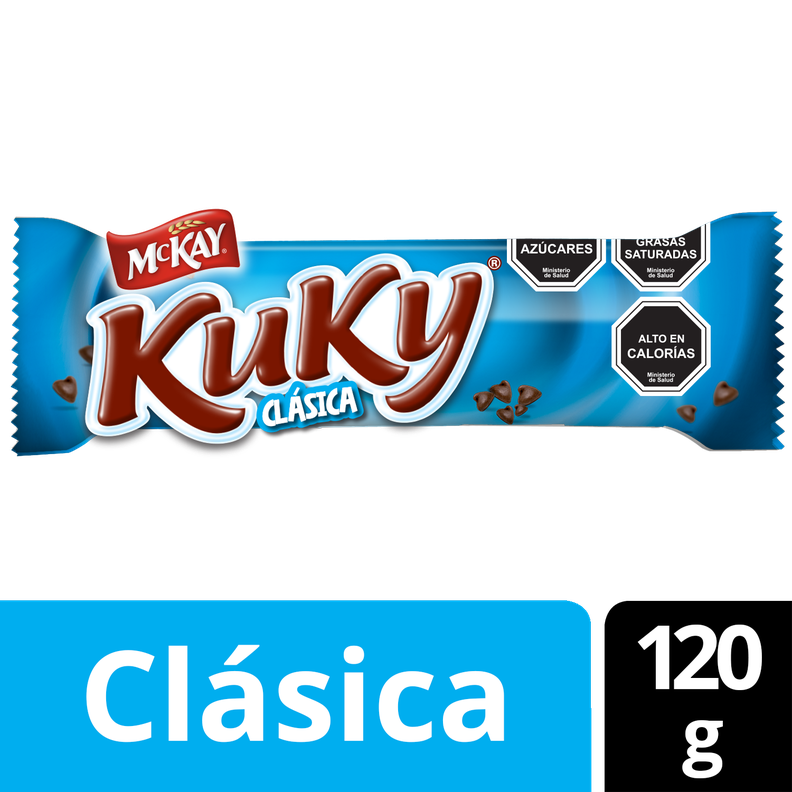 Galleta Chip KUKY® Clásica 120g Pack X20-2