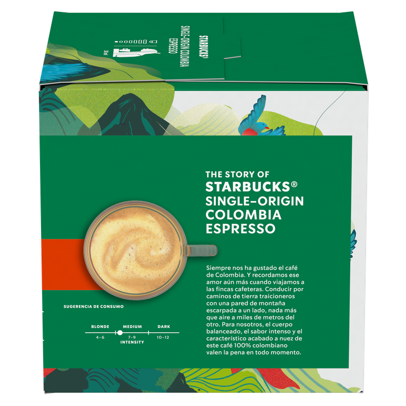 Starbucks NESCAFÉ® Dolce Gusto® Espresso Colombia 12 Cápsulas X3Cajas-3