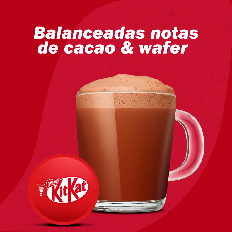 Café NESCAFÉ DOLCE GUSTO® Kit Kat 10 Cápsulas-2