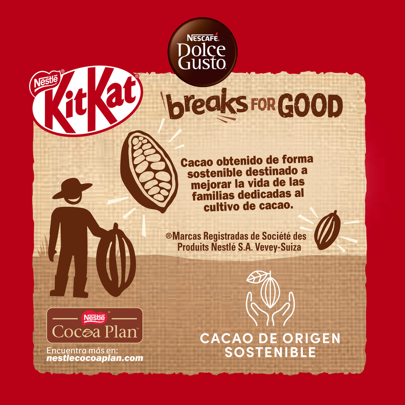 Café NESCAFÉ DOLCE GUSTO® Kit Kat 10 Cápsulas-5