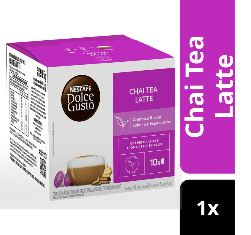 Té NESCAFÉ DOLCE GUSTO® Chai Tea Latte 10 Cápsulas-1
