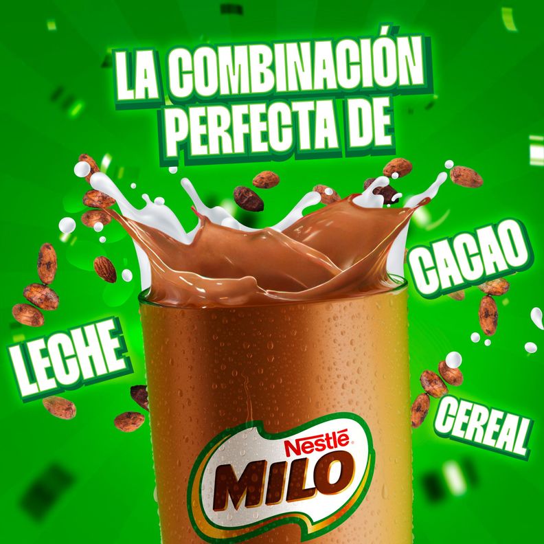 Saborizante Leche MILO ACTIV-GO Bolsa 1000g PackX2-2