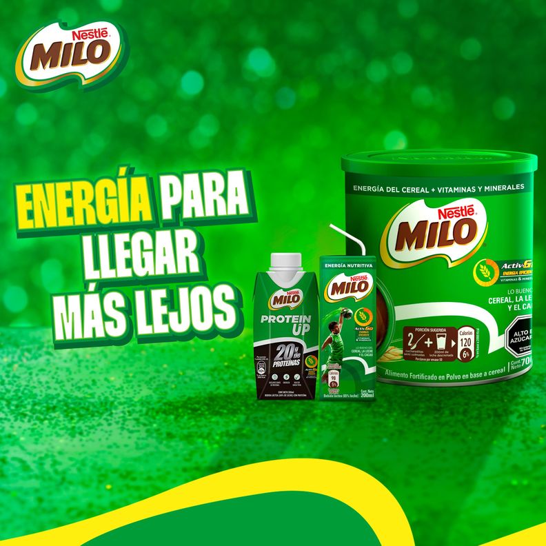 Saborizante Leche MILO ACTIV-GO Bolsa 1000g PackX2-3