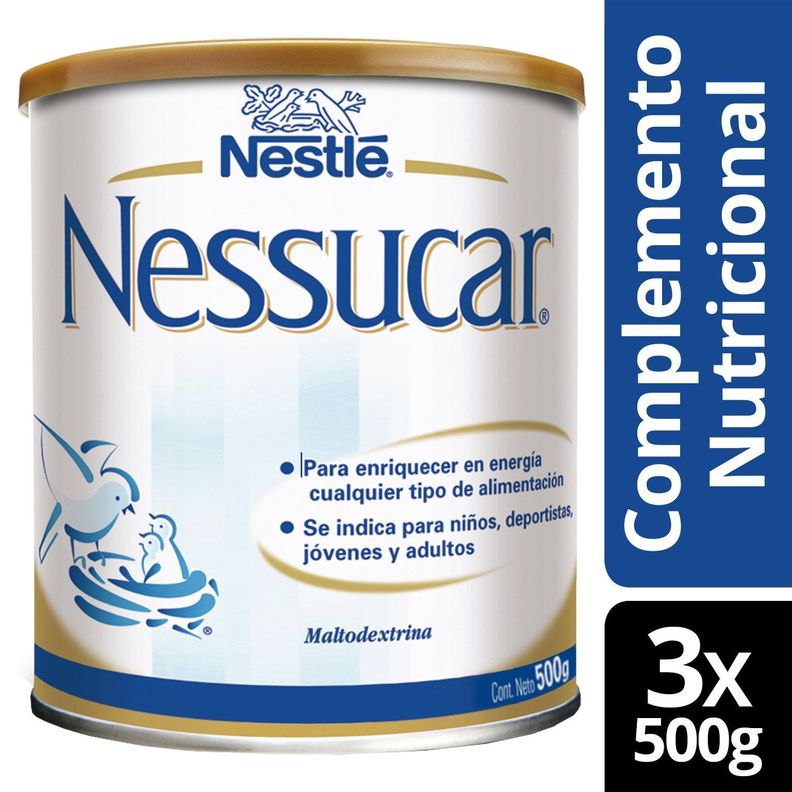 Complemento nutricional NESSUCAR® 500g X3 Tarros-0