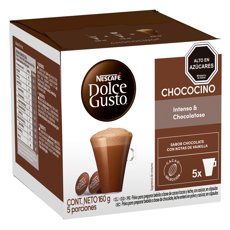 Café NESCAFÉ DOLCE GUSTO® Chococino 10 Cápsulas-0
