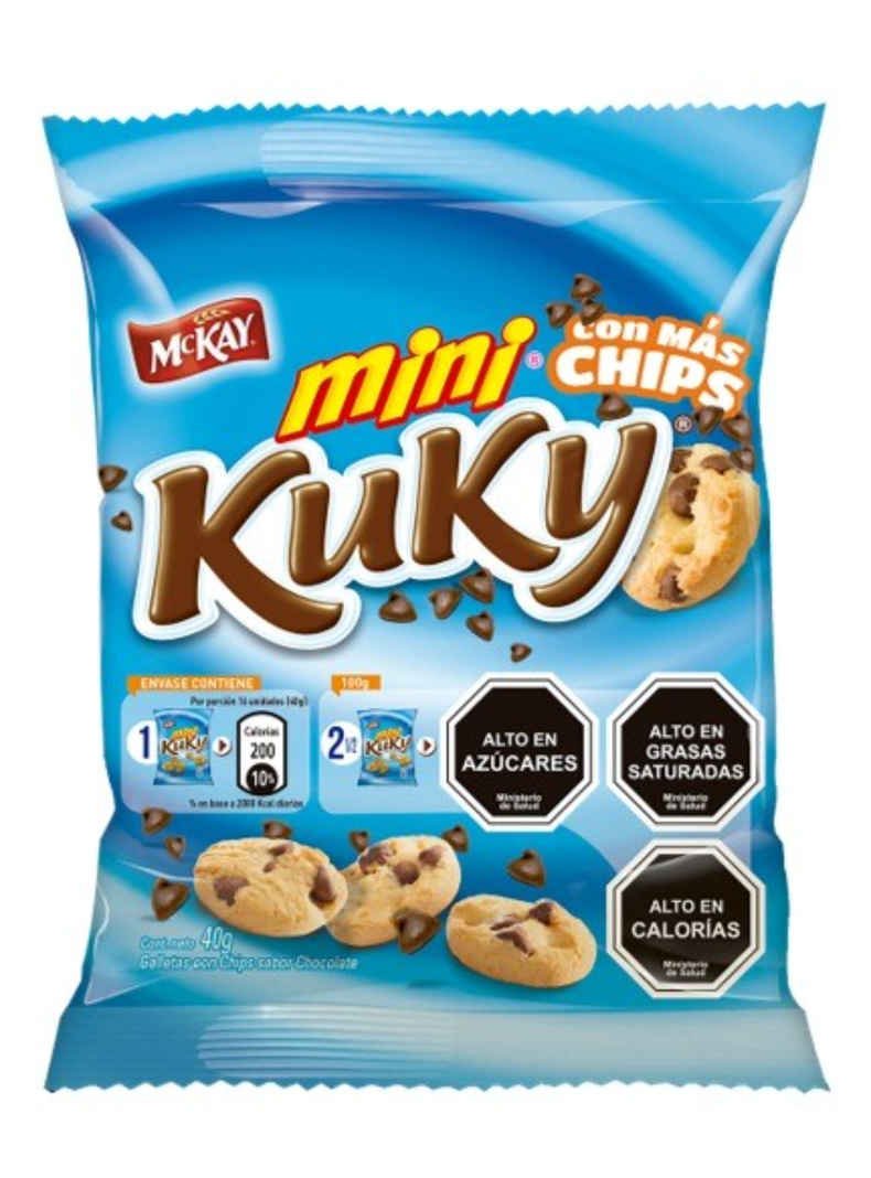 Galleta Chip Kuky® Mini 40g Pack X42-1