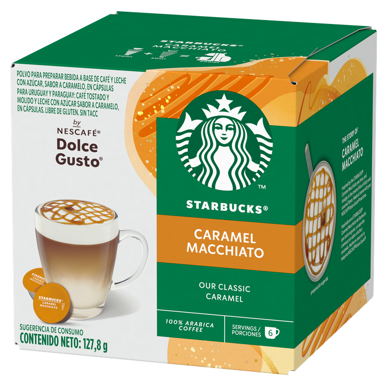 Starbucks Dolce Gusto® Caramel Macchiato X3Cajas-1