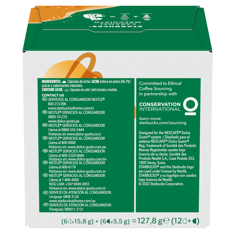 Starbucks Dolce Gusto® Caramel Macchiato X3Cajas-3