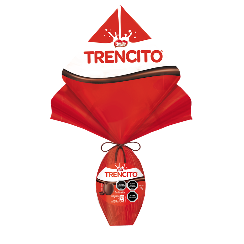 Huevito de Pascua  TRENCITO®  Chocolate de leche 90g-2