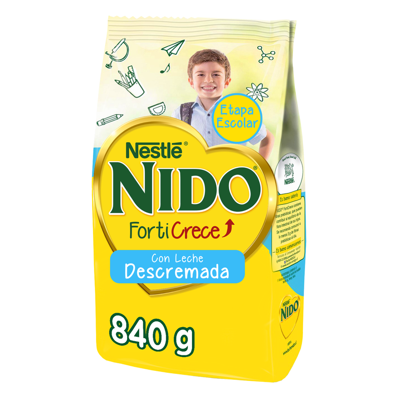 Pack Leche en polvo NIDO® Forticrece Descremada Bolsa 840g x2-1