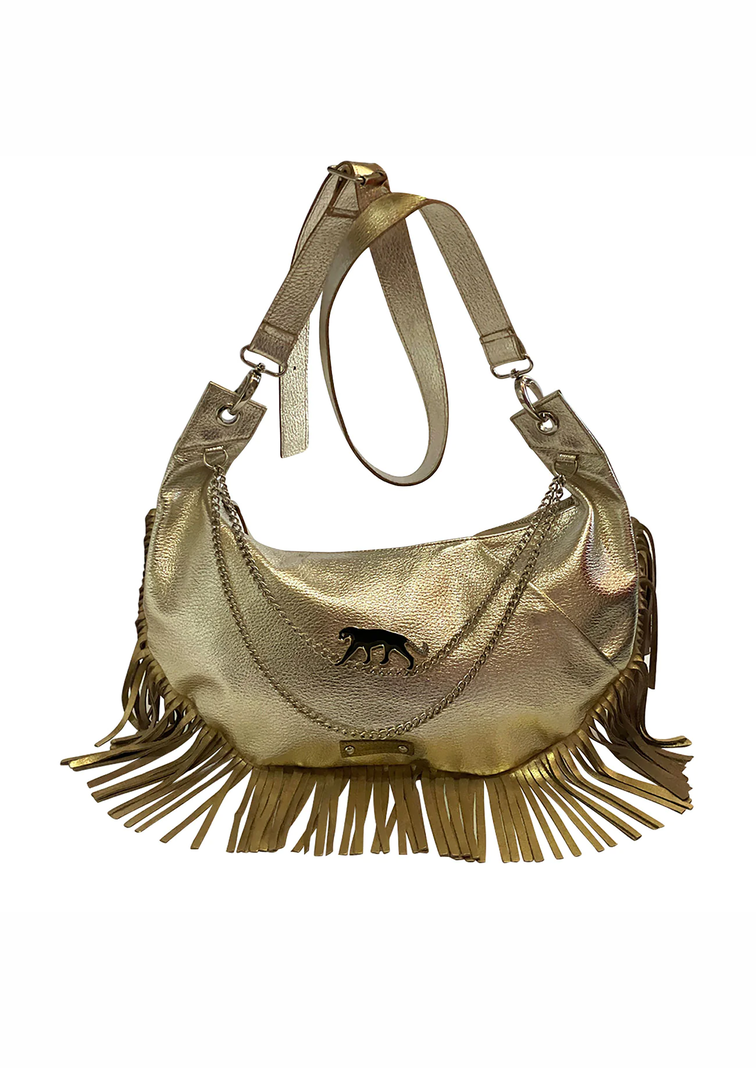 CARTERA SARA FLECOS DORADA-0