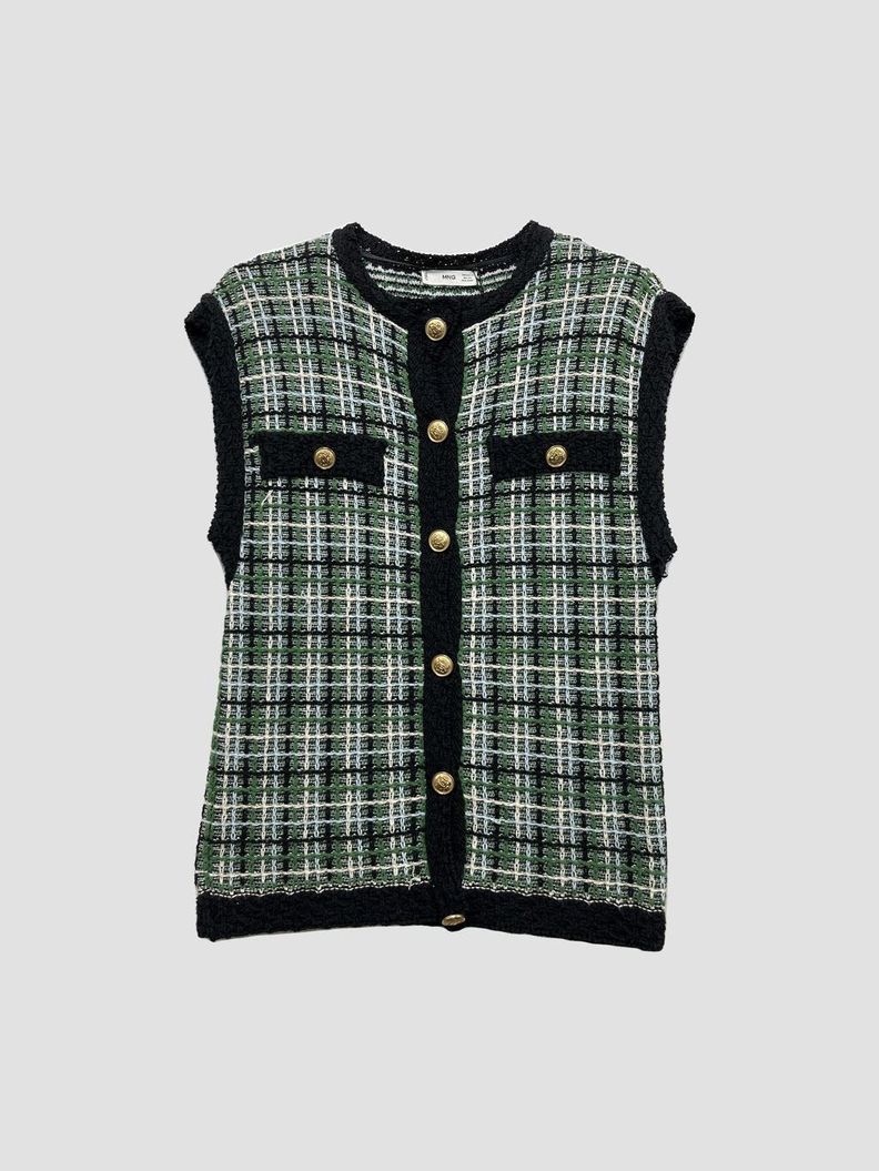 Chaleco sin mangas MANGO - Talla XS (VOP00929663)-0