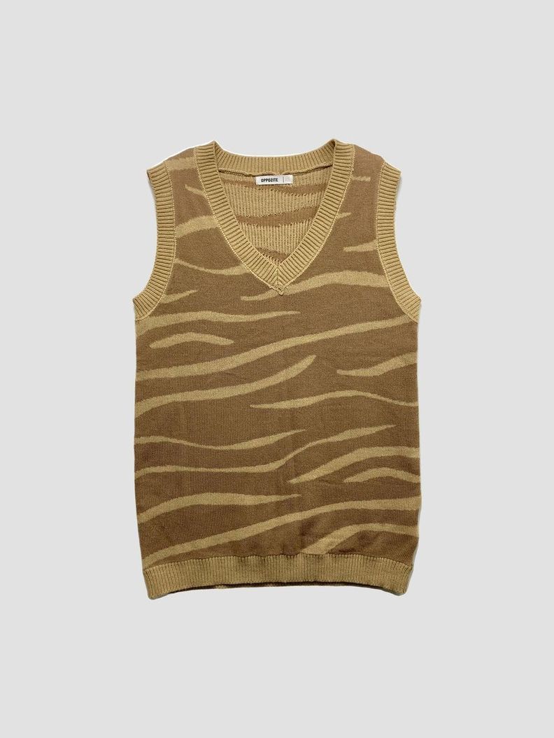 Chaleco sin mangas OPPOSITE - Talla XS (VOP00853022)-0