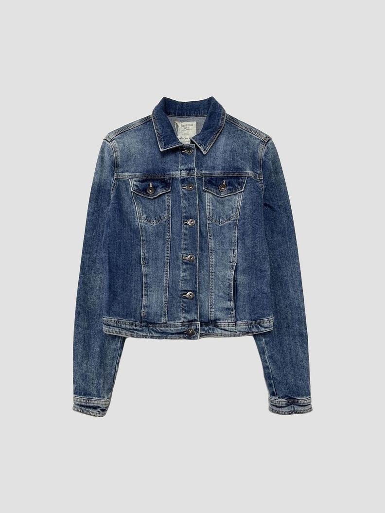Chaqueta casual BERSHKA - Talla S (VOP01103746)
