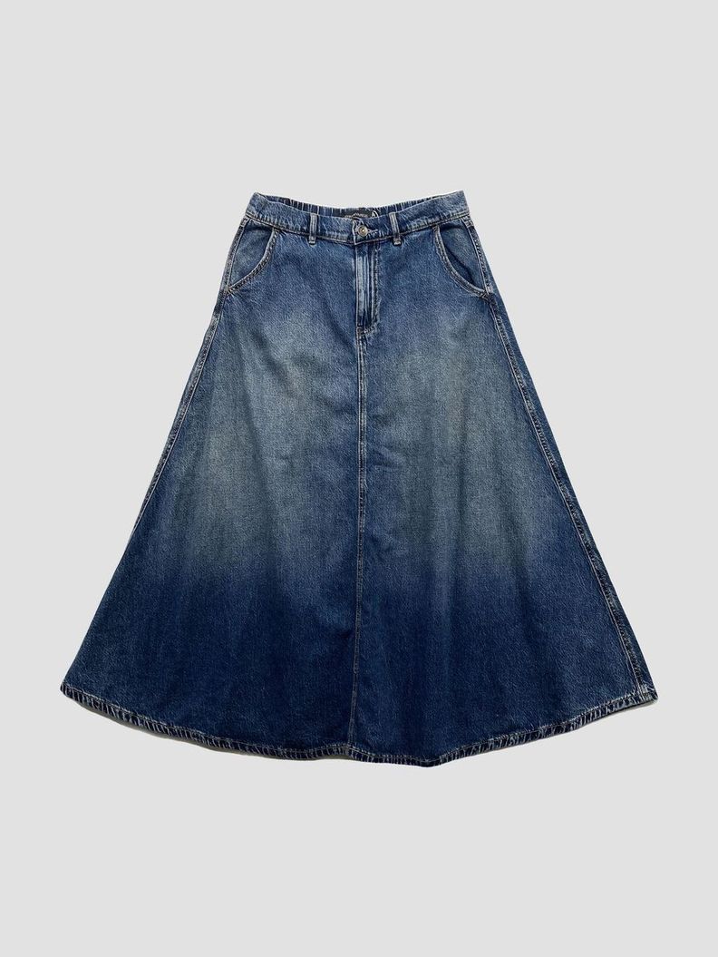 Falda larga STRADIVARIUS - Talla 38 (VOP00963829)