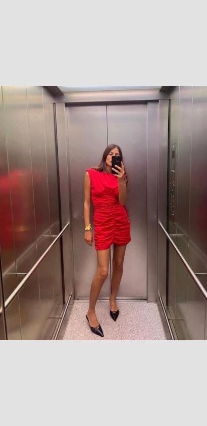 Vestido corto ZARA - Talla XS (VOP00913676)-2