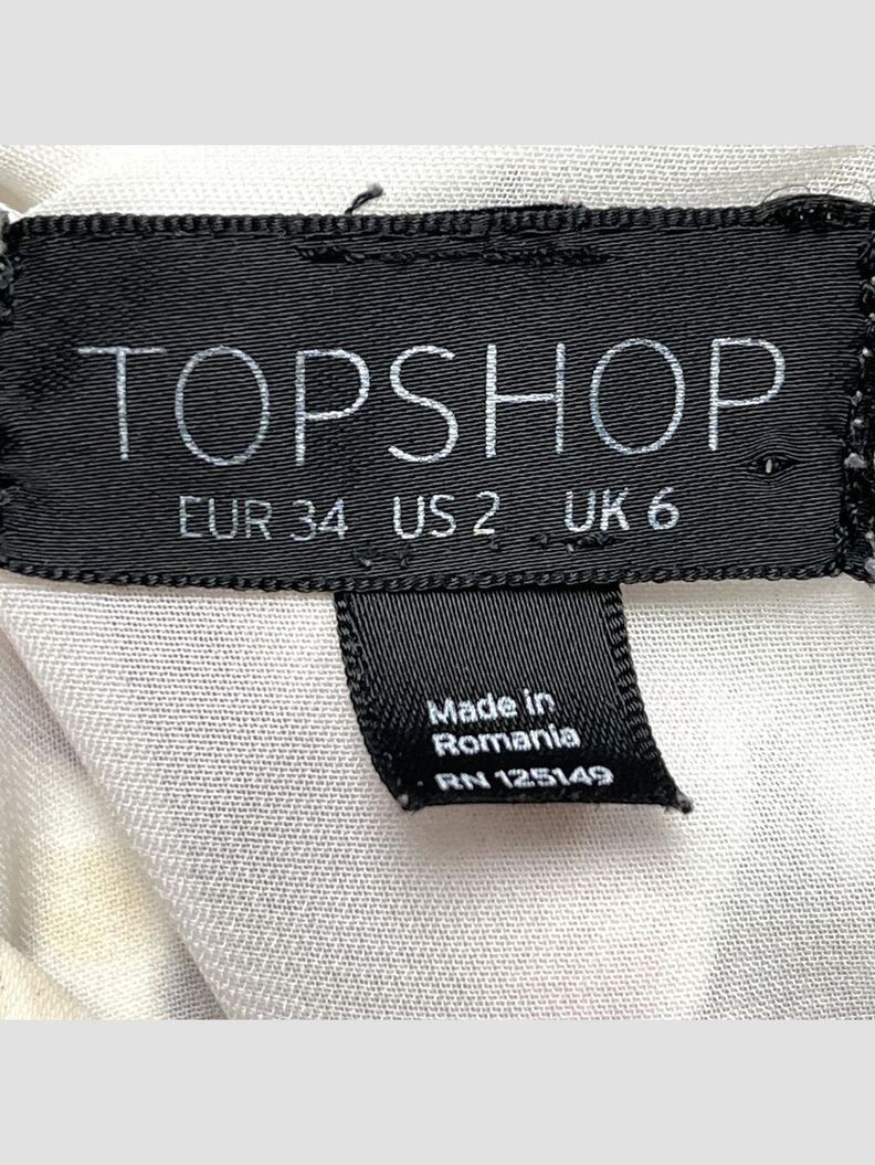 Polera sin mangas TOPSHOP - Talla XS (VOP00926522)-1