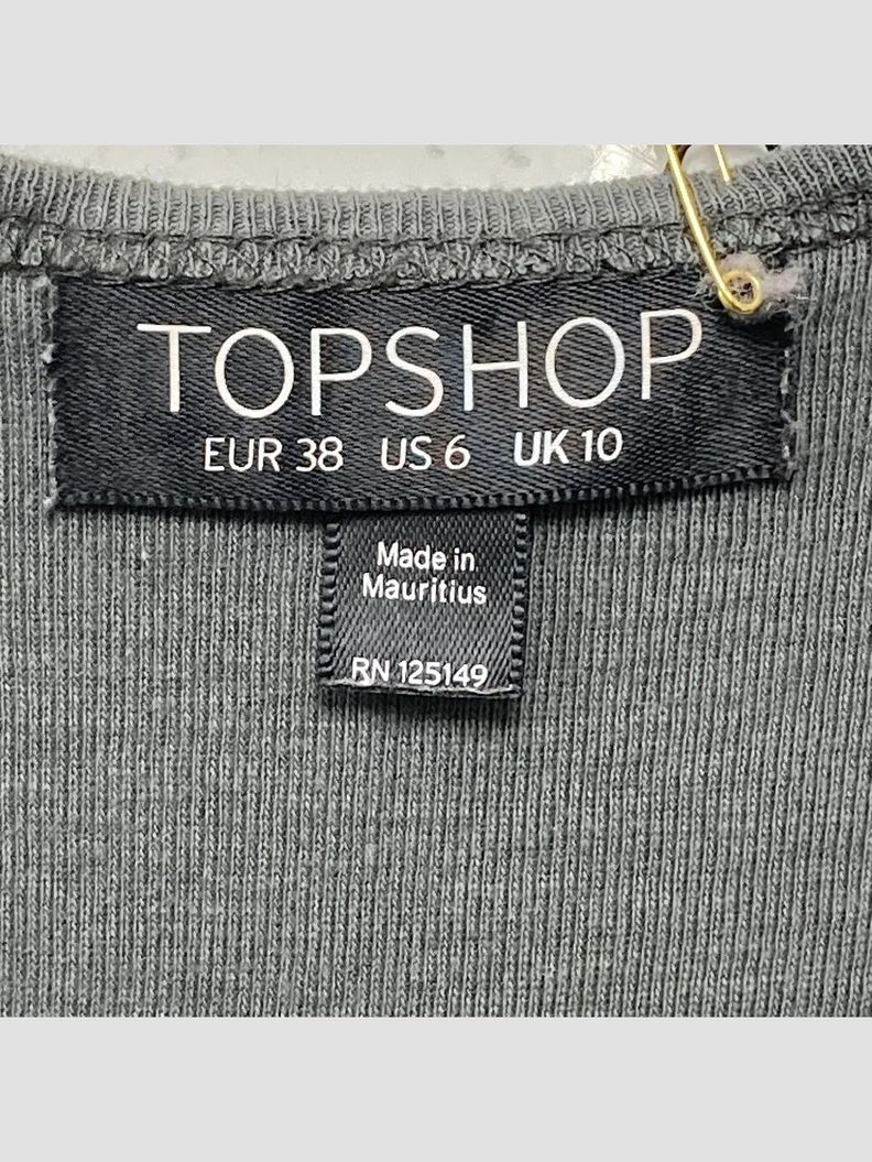 Polera sin mangas TOPSHOP - Talla M (VOP00945126)-1