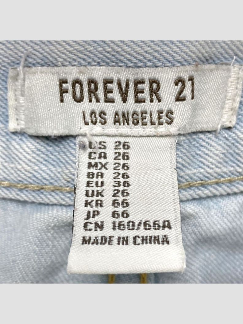 Short FOREVER 21 - Talla 36 (VOP00815258)-2