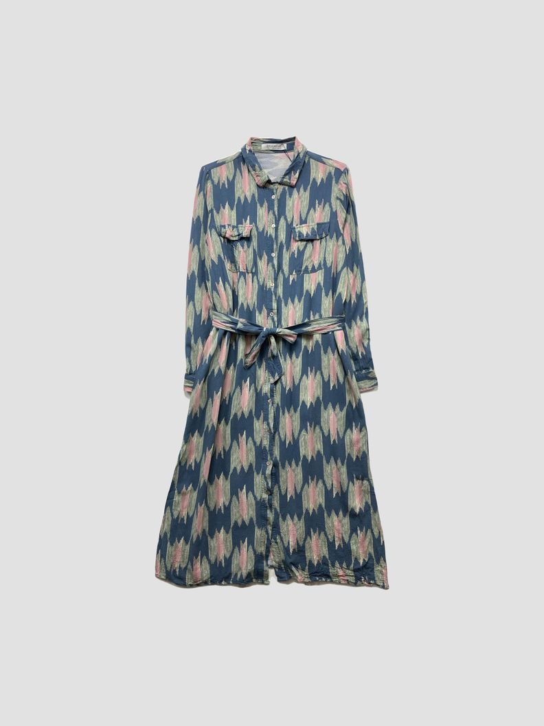 Vestido largo BASEMENT - Talla S (VOP00942995)-0