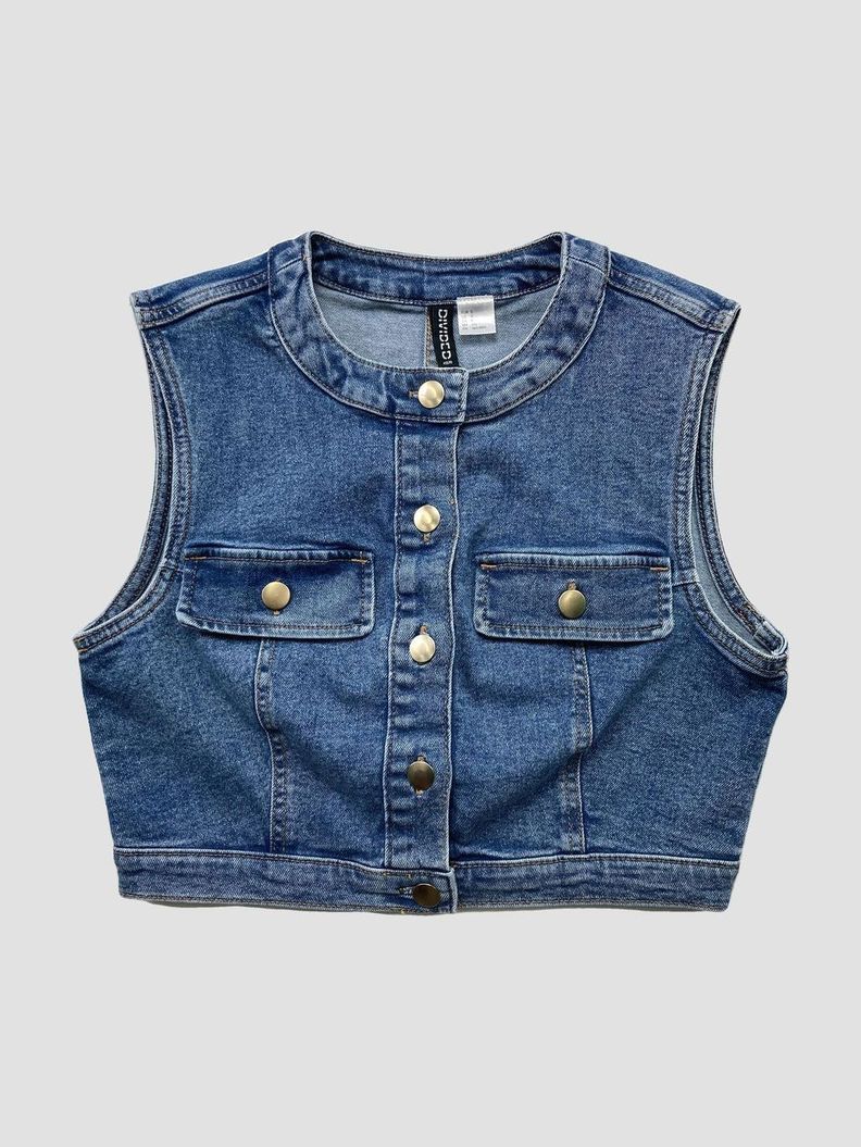 Chaqueta sin mangas DIVIDED BY H&M - Talla S (VOP00944051)-0