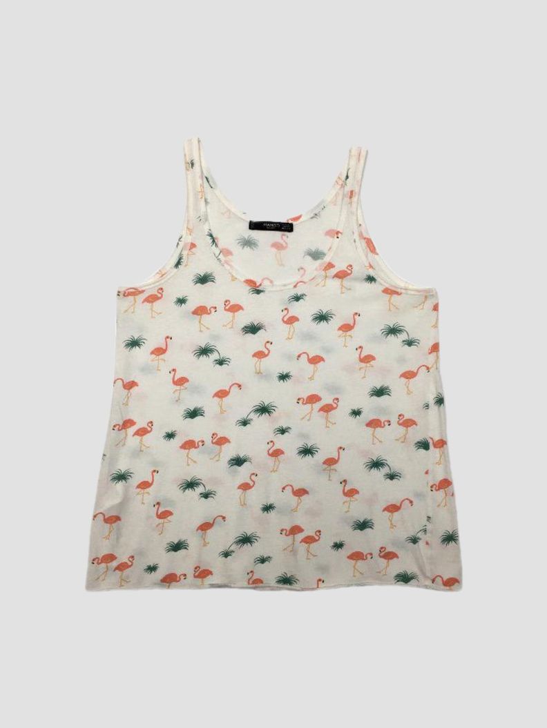 Polera sin mangas MANGO - Talla S (VOP00697579)-0