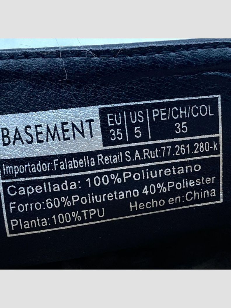Zapatos BASEMENT - Talla 35 (VOP00877535)-3