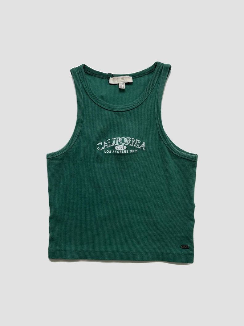 Polera sin mangas PACIFIC REPUBLIC BY PULL & BEAR - Talla S (VOP00931264)-0