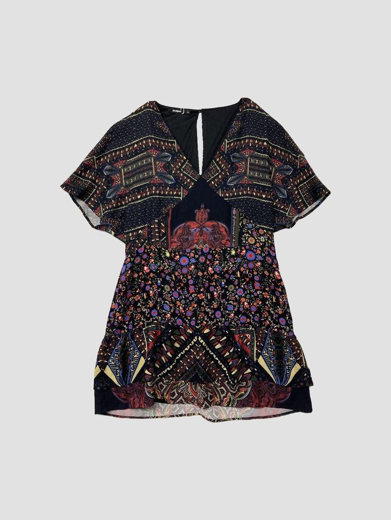 Vestido corto DESIGUAL - Talla L (VOP01199972)