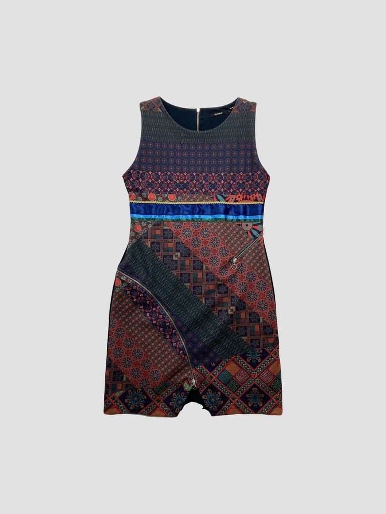 Vestido corto DESIGUAL - Talla L (VOP01000634)