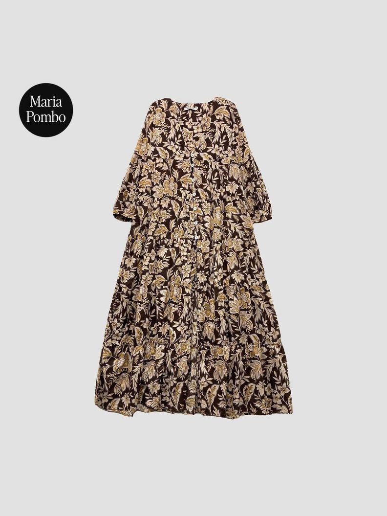 MARIA POMBO Vestido largo SOPHIE AND LUCIE - Talla XS (VOP00999145)