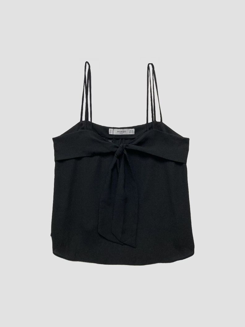 Polera sin mangas MANGO - Talla XS (VOP00905974)-0