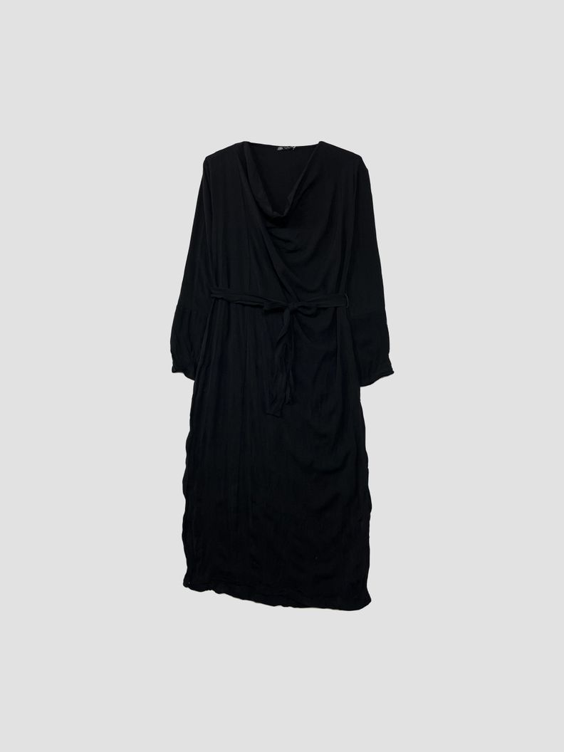 Vestido largo ZARA - Talla S (VOP01163137) Zara | Paris.cl