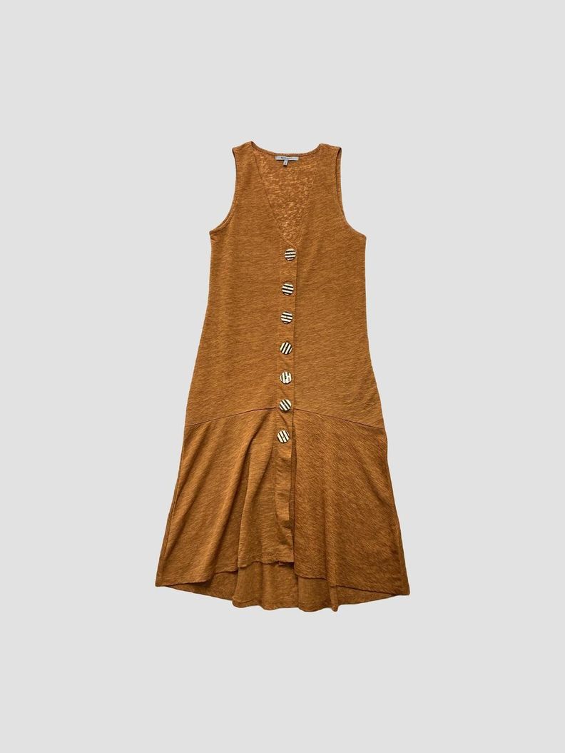 Vestido largo BASEMENT - Talla S (VOP00889519)-0