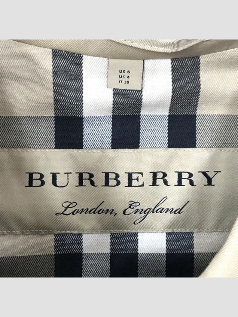 Trench BURBERRY - Talla S (VOP00697607)-2