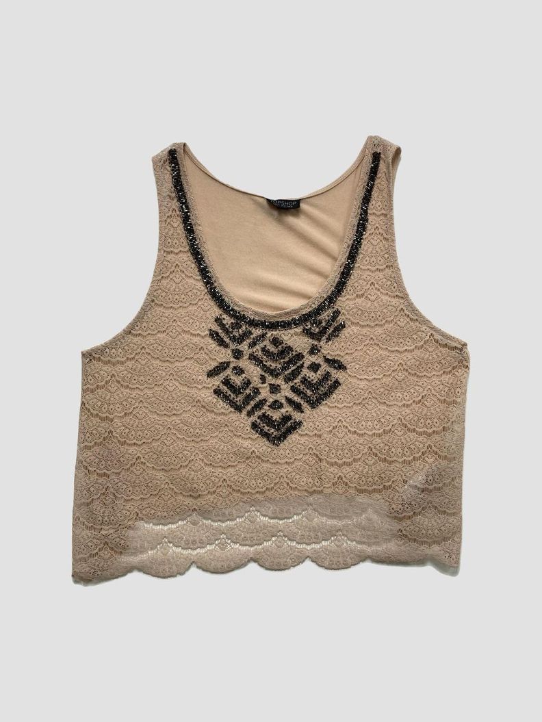 Polera sin mangas TOPSHOP - Talla L (VOP00900492)-0