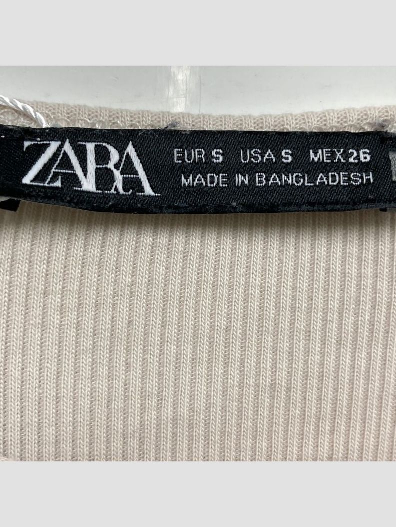 Polera ZARA - Talla S (VOP00843451)-1
