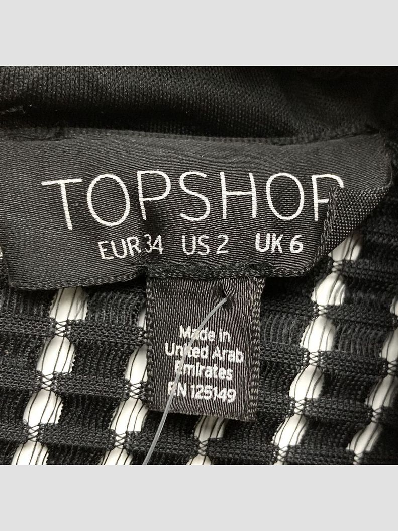 Polera sin mangas TOPSHOP - Talla XS (VOP00862911)-1
