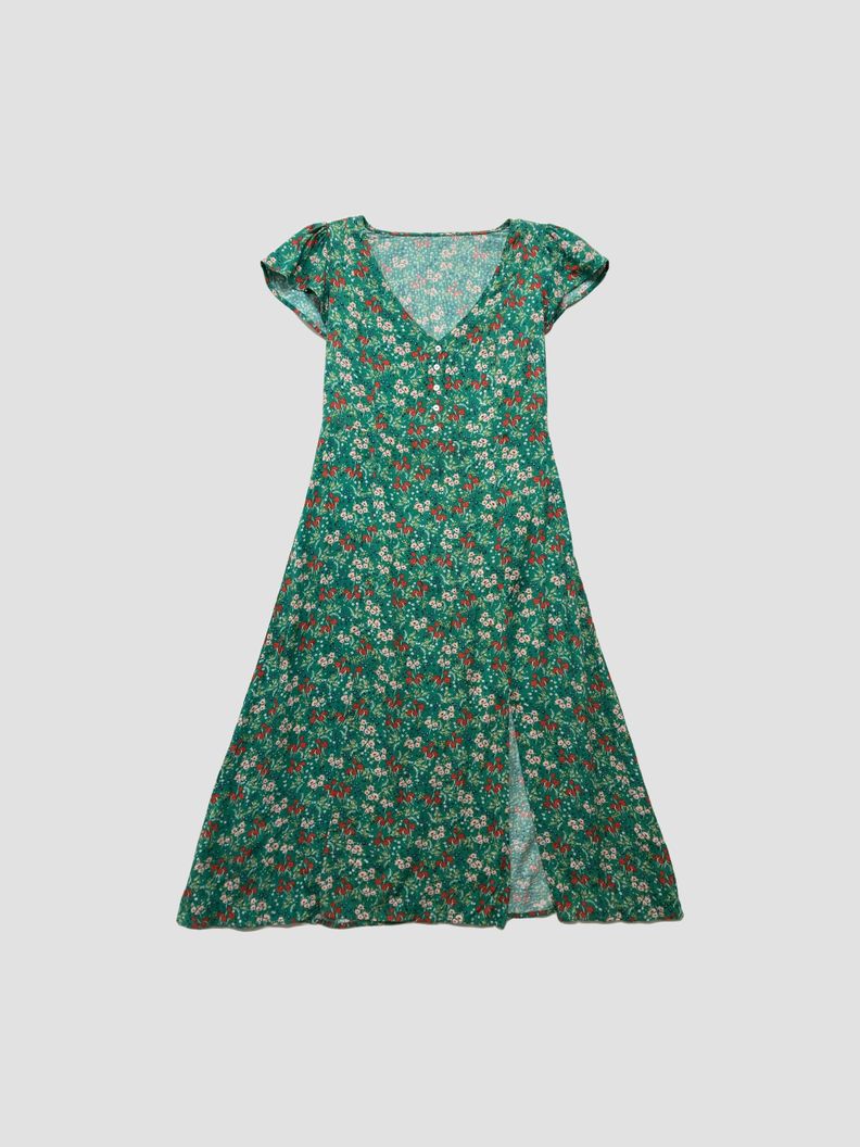 Vestido largo BASEMENT - Talla M (VOP00922214)-0