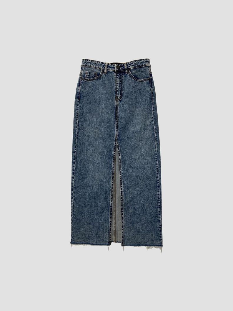 Falda larga STRADIVARIUS - Talla 34 (VOP01145030)